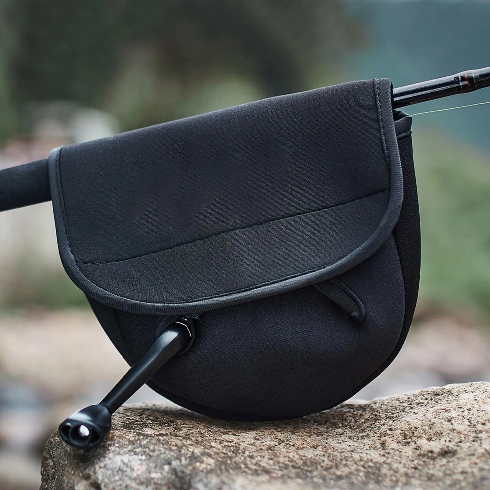 

Fishing Reel Cover Portable Thick Storage 3 Pieces Fly Reel Storage Cover Pouch For Men Father Freshwater Saltwater Outdoor