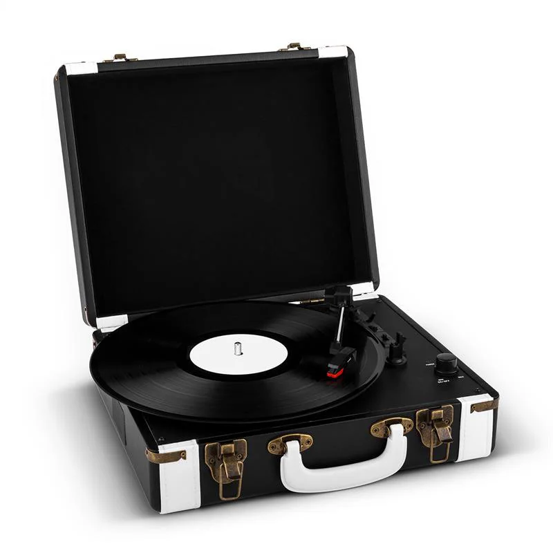 2026 New Wooden Suitcase All-in-one Device Record Player Gramophone Turntable Record Vinyl