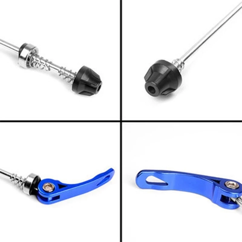Bicycle Quick Release Skewers Qr Lever Fast Closing Draw Bike Front Axle Rear Wheel Clamp Hub Aluminum Alloy Shaft Mount