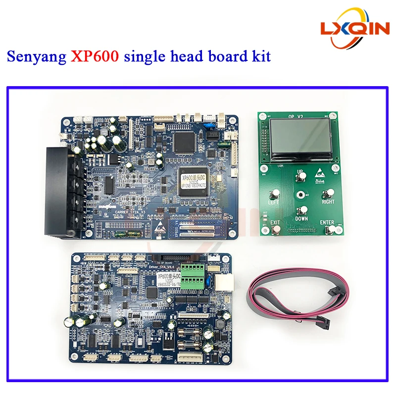 

LXQIN Senyang board kit for XP600/DX5/DX7/4720/5113/i3200/i1600 single head carriage board main board Sunyang conversion kit