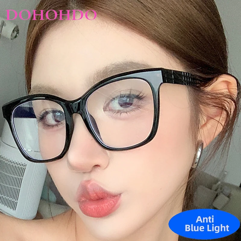 

Classic Trendy Designer Luxury Brand Square Big Frame Blue Light Optical Glasses Men Women Computer Glasses For Reading Lentes