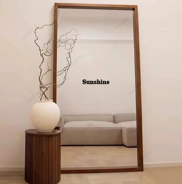 Wabi Stillwind Floor Mirror, Home Dance Dress Mirror, Cream Arch Mirror