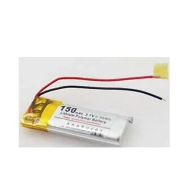 3Pcs/Lot 3.7V 451235 501235 150MAh Polymer Lithium Li-po Rechargeable Battery