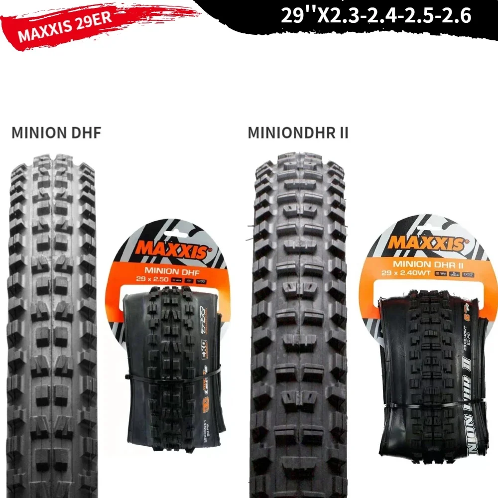 Maxxis MINION DHF DHR бескамерная готовая 3C EXO DD TR E50 29x2,3/2,4/2,5/2,6 велосипедная шина 29er DH шина для горного велосипеда складные шины