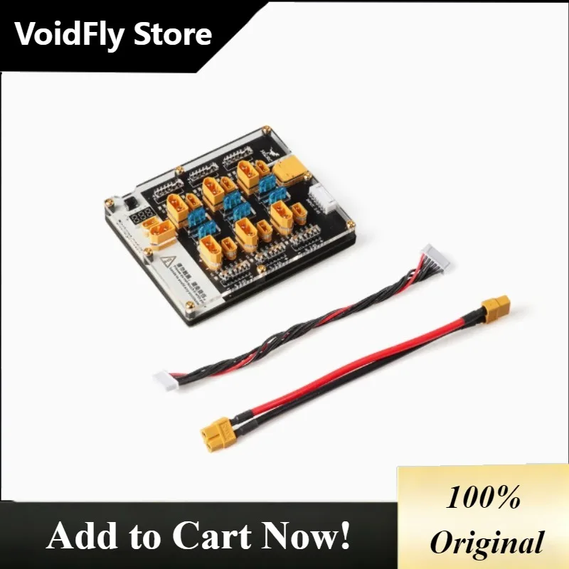 VoidFlyHGLRC Thor Parallel Charging Board For FPV Drones With Short Circuit Protection 2 6S Discharge Function