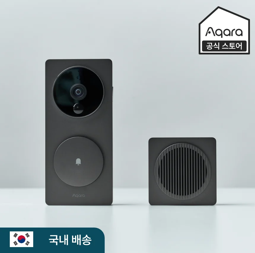 [منتج المقر الرئيسي الكوري الأصيل] جرس الباب الذكي Aqara G4 متوافق مع Iot Zigbee Apple Home