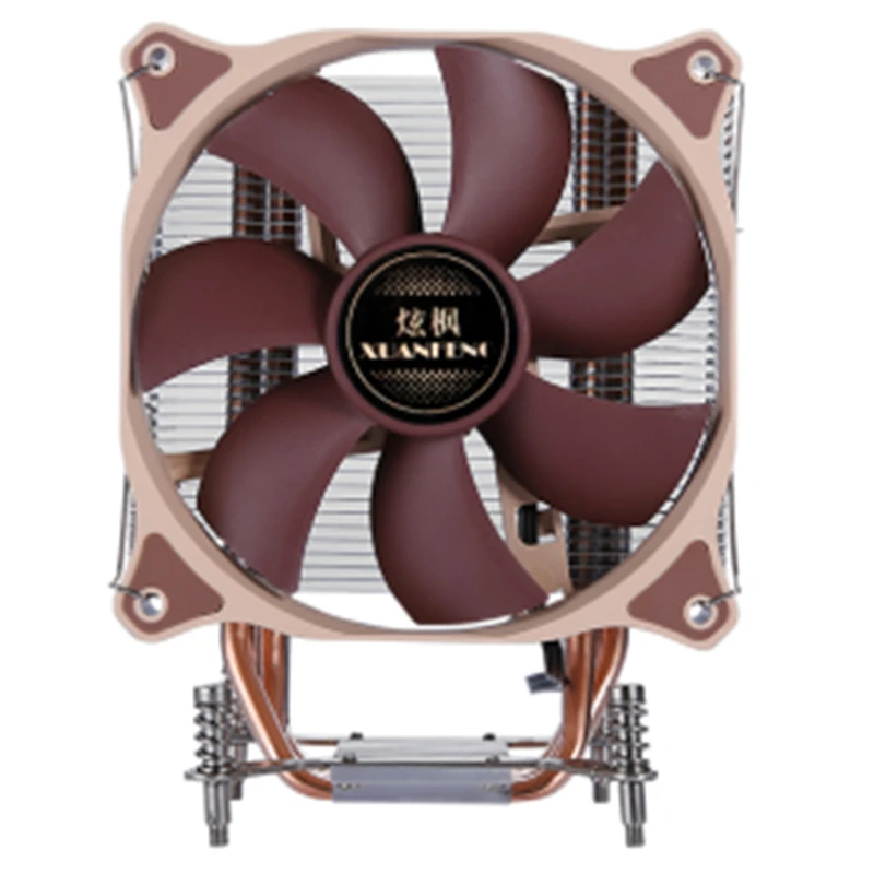 Koelventilator Cpu Koeler 120Mm 4 Heat Pipe Toren Processor 3pin/4pin Universele Intel X 79X99X299 2099 2011 Moederbord