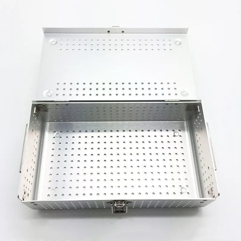 

Sterilization Tray Box Case Aluminium Box Alloy Disinfection Box Ophthalmic eye Surgical Instruments