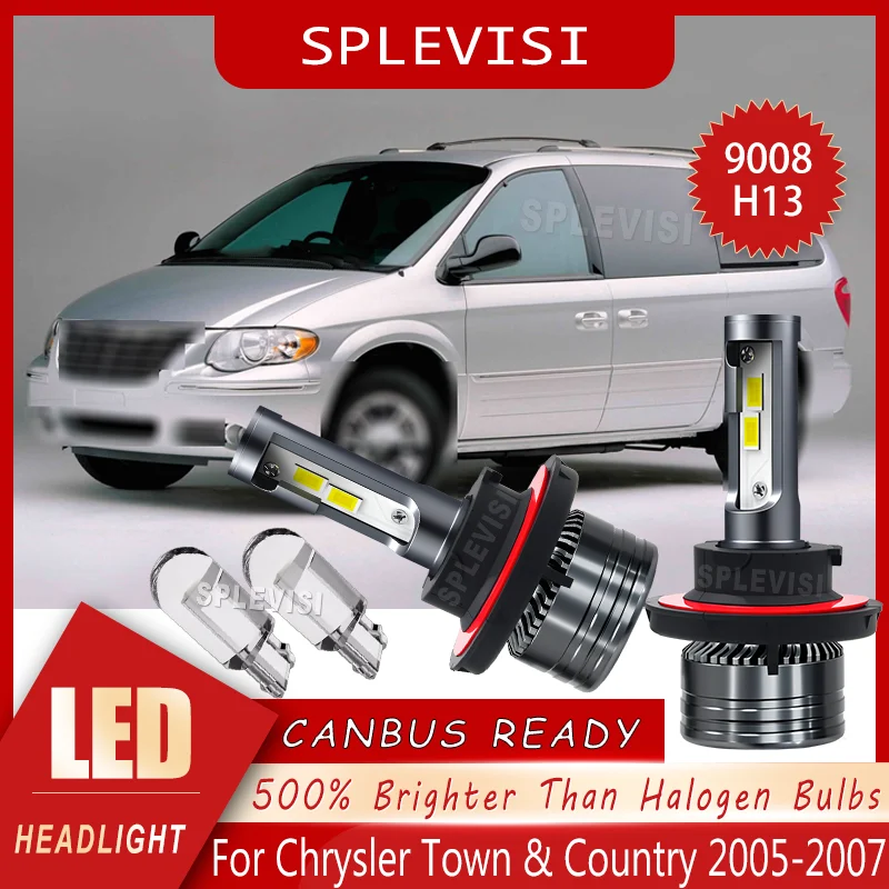

Clearer and More Durable High-Quality Easy Installation Long-Lasting LED Headlight For Chrysler Town & Country 2005 2006 2007