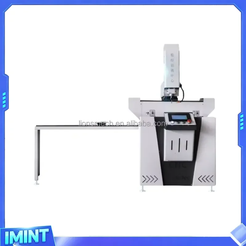 CNC 700 Small Drilling Milling Machine for Window Door Manufacturing Aluminum Profile Milling Machine with Motor 220V/380V