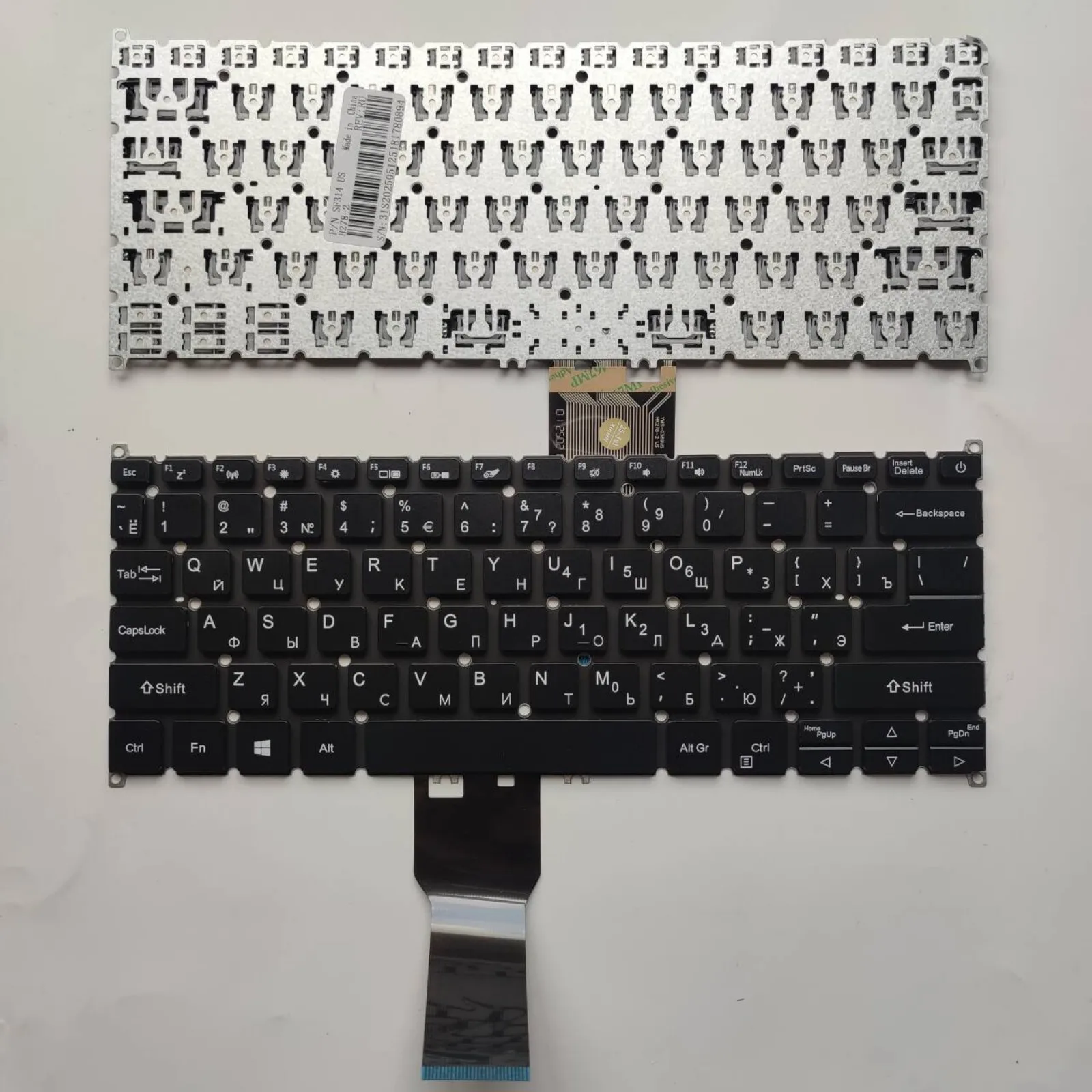 RU US for Acer N17W6 N17W7 N19H2 N20Q1 SF114-32 SP513-51 52 53 Swift S40-10/20/51-53-757T Laptop Keyboard