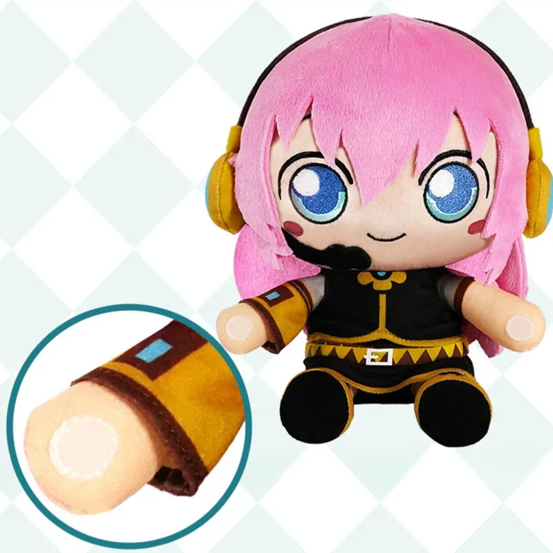 Original Anime Hatsune Miku Plush Toys Fufu Kagamine Len Kagamine Rin Megurine Luka Cartoon Soft Filled Dolls Pillow Kids Gifts