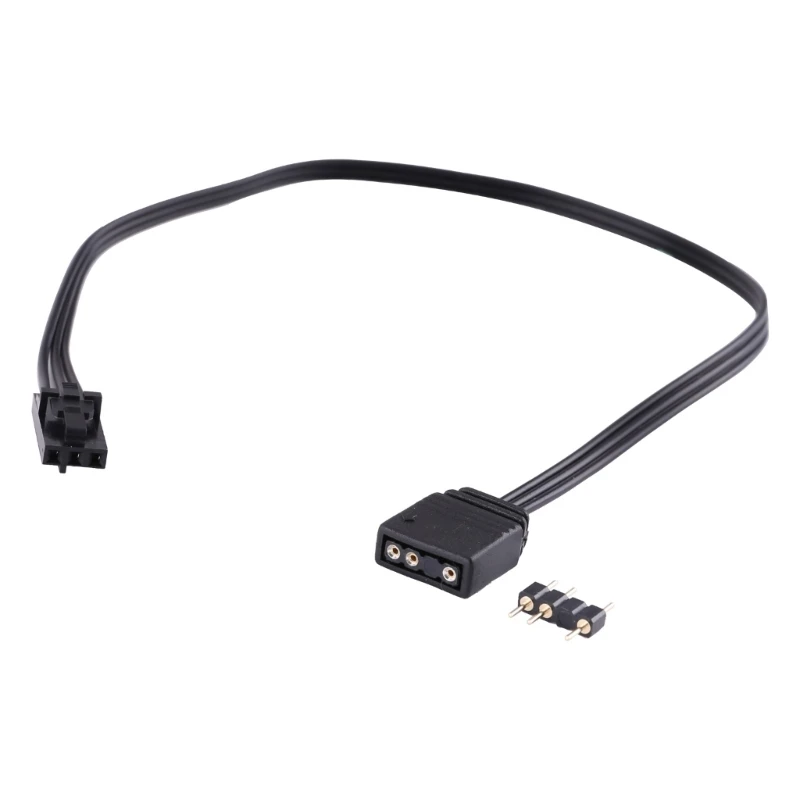 F3KE Customizable ARGB Adapter Cable for Corsair QL LL120 ICUE Take Control of Your Lighting Solution