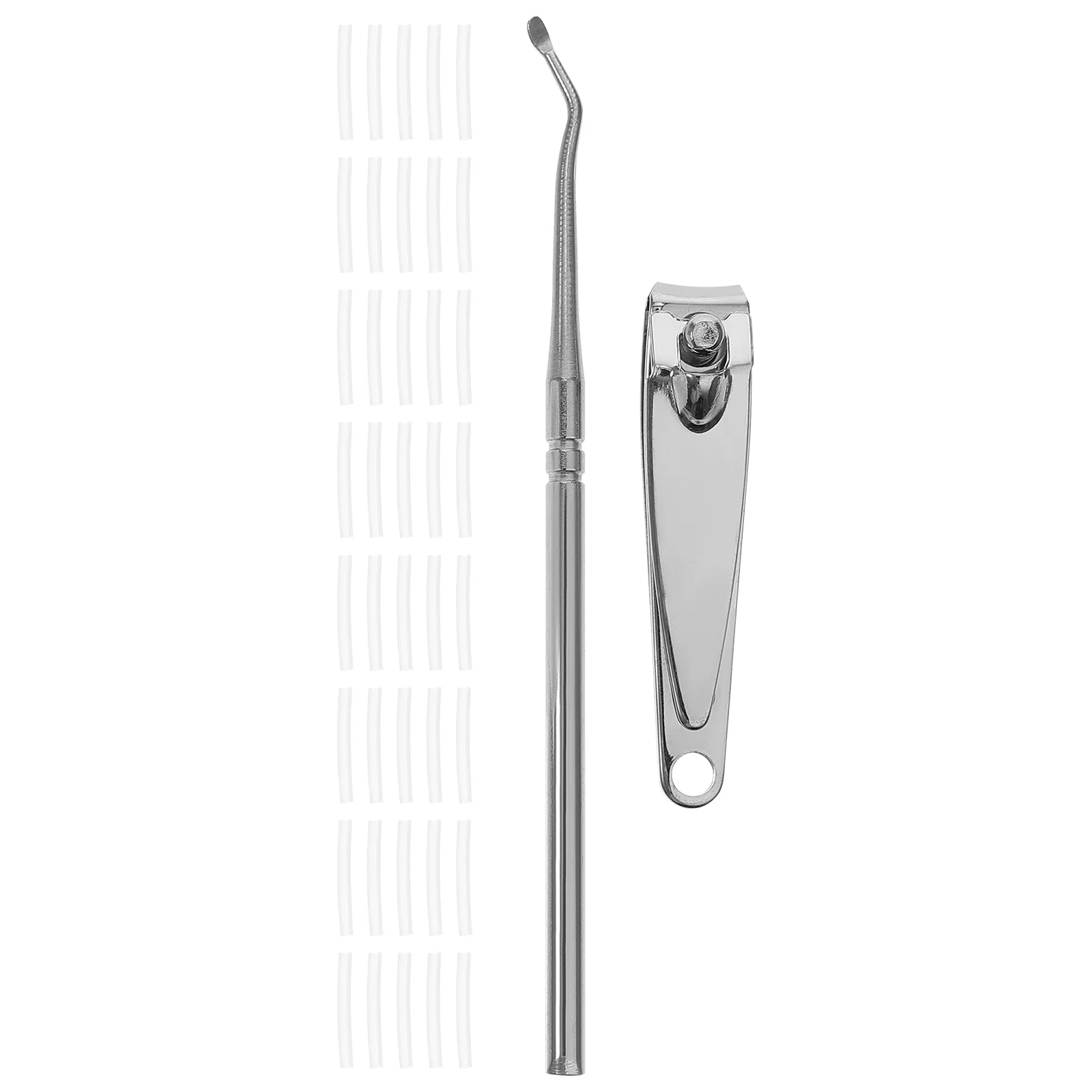 

1Set Ingrown Toenail Tool Professional Manicure Pedicure Kit Ergonomic Nail Care Ingrown Toenail Correction Nail Cleaner Set