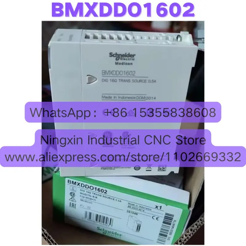 

Совершенно новый и оригинальный модуль ПЛК BMXDDO1602, быстрая доставка