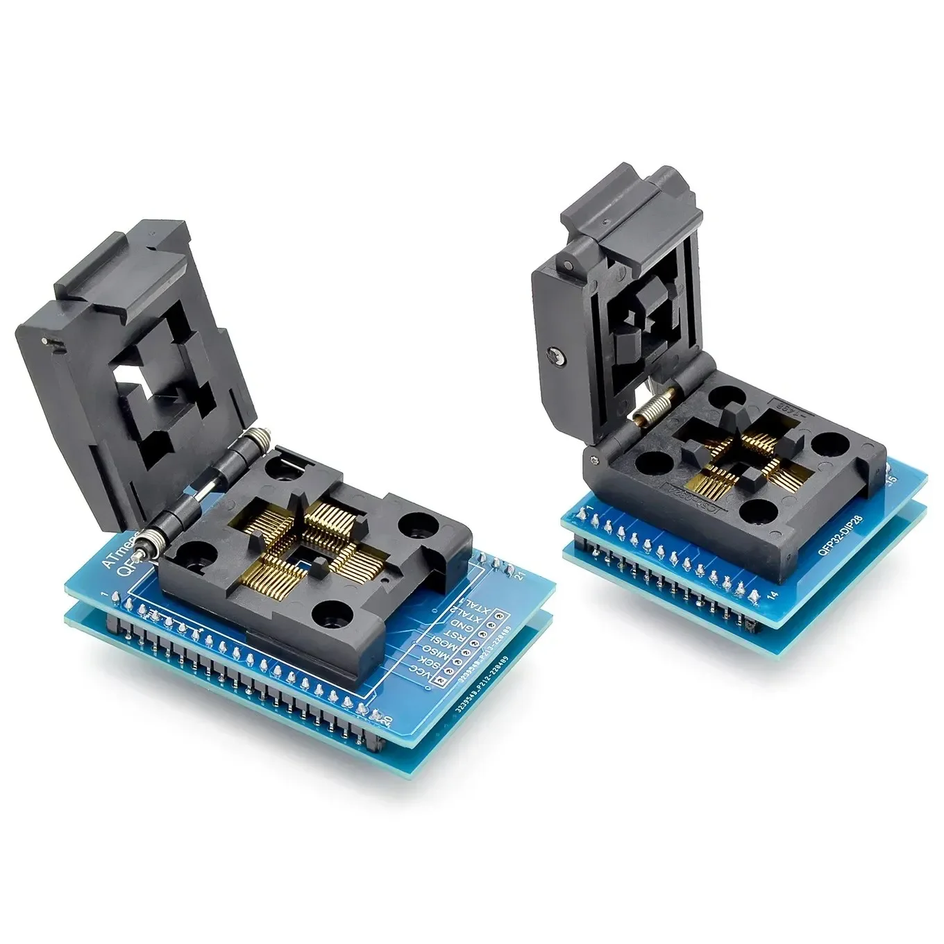 adaptateur-de-programmeur-ic-qfp32-a-dip28-tqfp44-qfp44-a-dip40-prise-de-test-de-puce-siege-brulant-circuits-integres-2-pieces