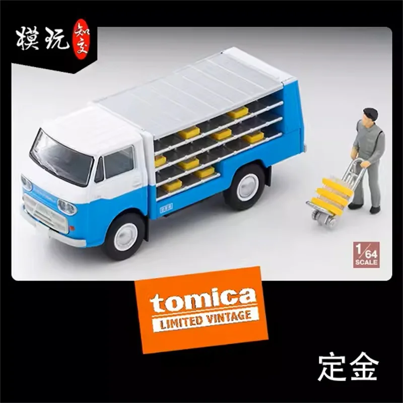 TOMYTEC TLV 1:64 E2000 Bottle Car White Diecast Model Car