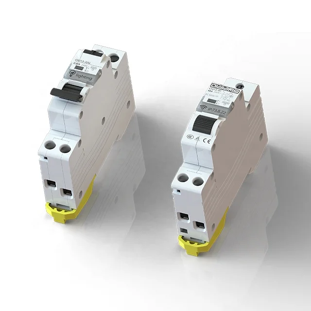 Disjuntor inteligente com função de medição, pode ser controlado remotamente e automaticamente