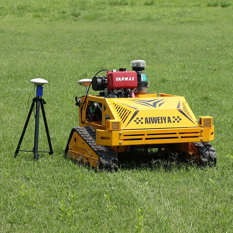 

Customize Delivery Latest Remote Control Lawn Mower with One Click Start Stop 500mm GPS Lawn Mower
