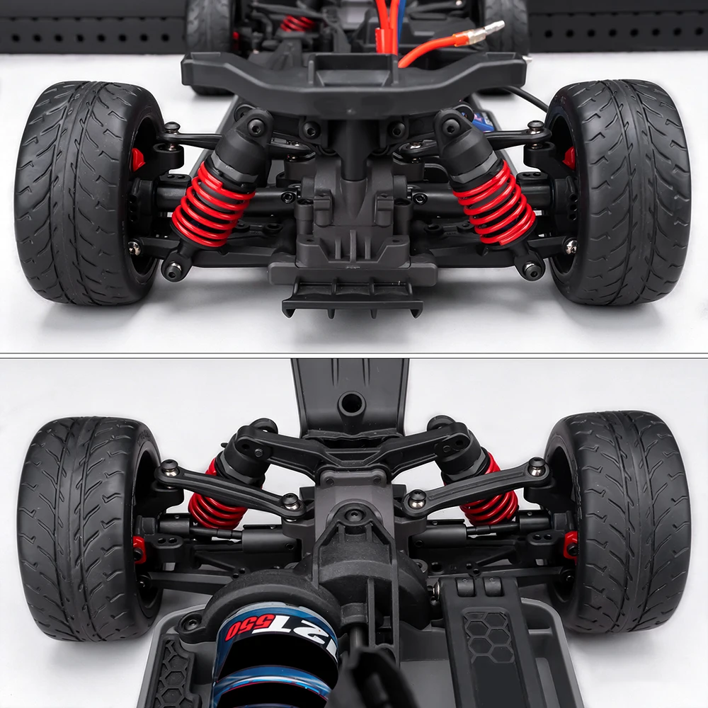 YEAHRUN Metal Steering Cup Extended 5mm Universal Front and Rear for 1:10 TRAXXAS 4-TEC 2.0 RC Car Upgrade Accessories