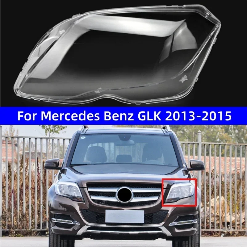 For Mercedes Benz GLK 2013 2014 2015 GLK200 GLK260 GLK300 Car Gadget Replace A Transparent PC Headlight Glass Headlights Shell