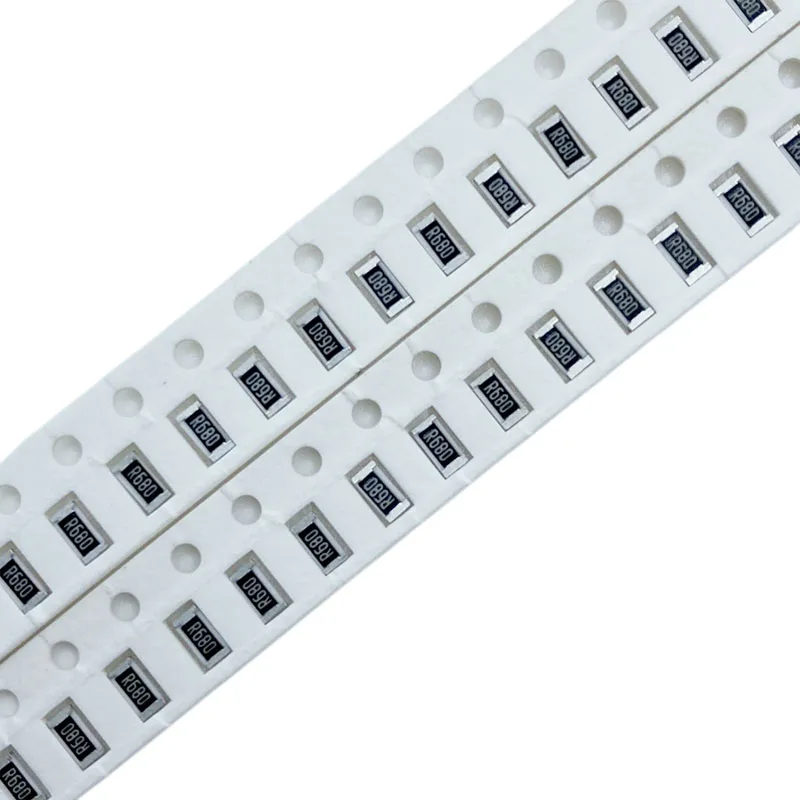 Resistencia SMD de 500, piezas, 1206, 1%, 0R, 1, 2, 2,2, 3, 4,7, 7,5, 10, 22, 33, 150, 200, 470 Ohm, 1K, 620 K, 2K, 1,5 K, 10K, 47K, 91K, 4,7 K, 100K, 200K 1M 2M