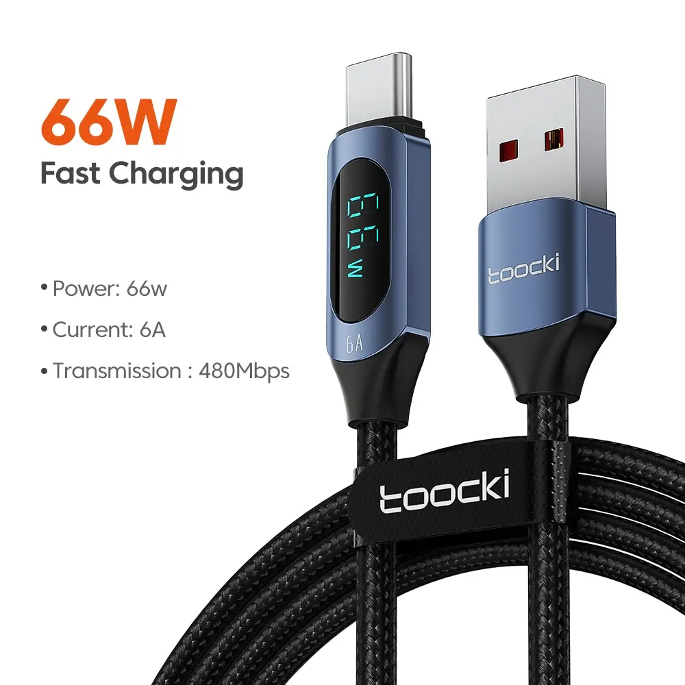 Toocki typ c zu typ c kabel 100w pd schnell ladegerät usb c zu usb c display kabel für xiaomi poco f3 realme macbook ipad
