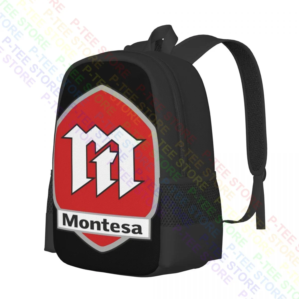Montesa Motorcycles Logo Symbol P-1183Backpack Large Capacity Softback 3d Printing