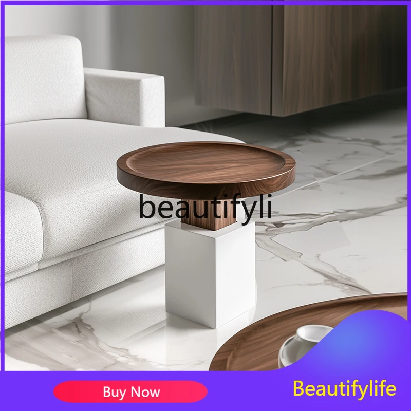 

ZzMedieval стиль твердая древесина художественный уголок несколько ваби ветер гостиная диван приставной столик креативный маленький журнальный столик