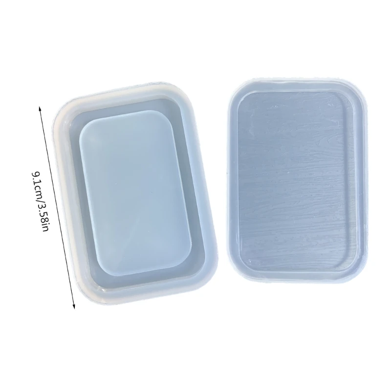 Photo Frame Decoration Silicone Mold Quicksand Mirror Epoxy Mold Resin Casting Pendant Mold Suitable for Diy Crafts