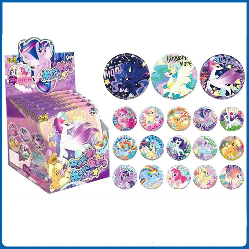 New My Little Pony Twilight Sparkle Cute Kawaii Cartoon Tinplate Badge Creative Personalized Anime Character Peripheral Brooch