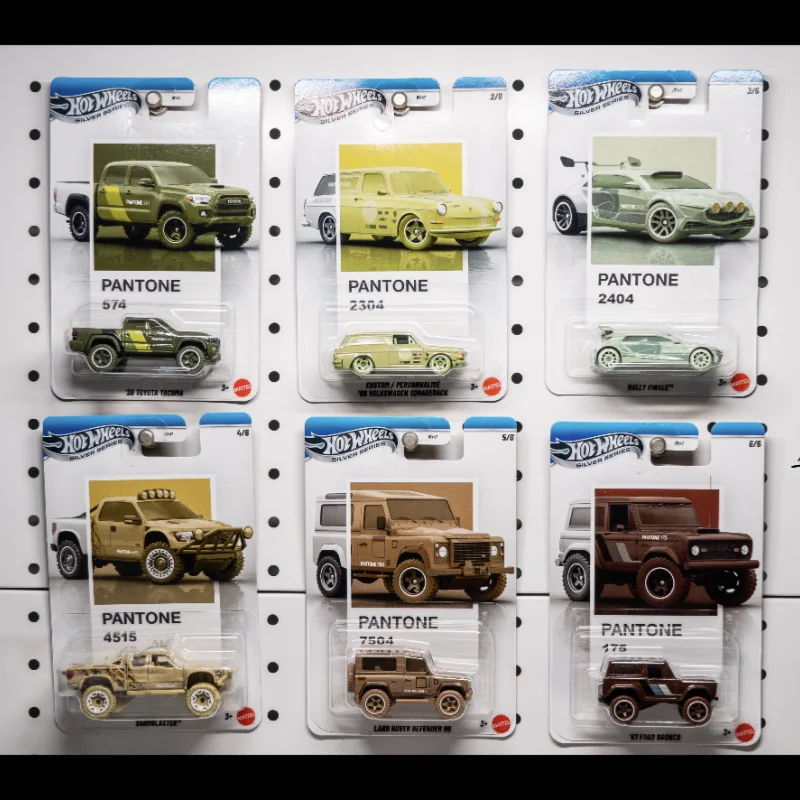 Hot Wheels Pantone Series Diecast Alloy Car Model - Land Rover Defender Ford Bronco Offroad Collectible Adult Toy JKY47 - view 3