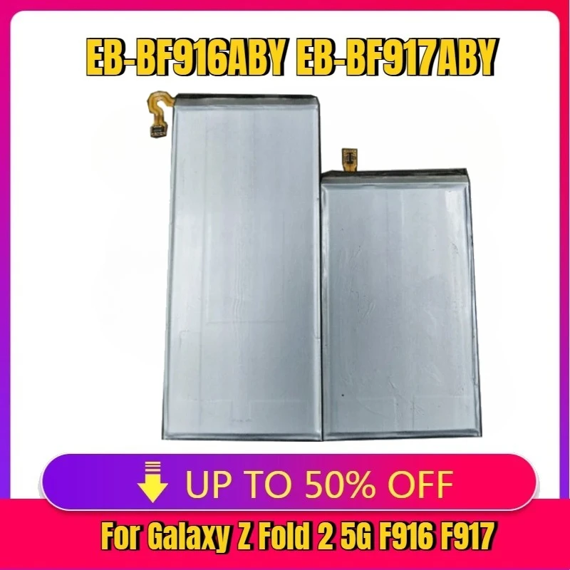New EB-BF916ABY EB-BF917ABY  Battery for Galaxy Z  Fold 2 5G Foldable Smartphone F916 F917 SM-F916U1 + Free Tools Rechargeable