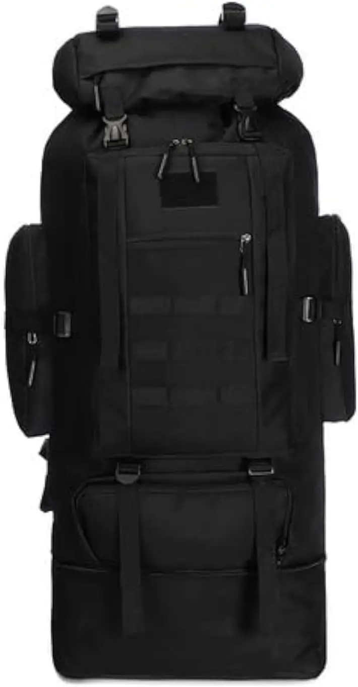 Mochila de senderismo impermeable de 100 litros para hombres – Mochila ligera para acampar y viajar al aire libre