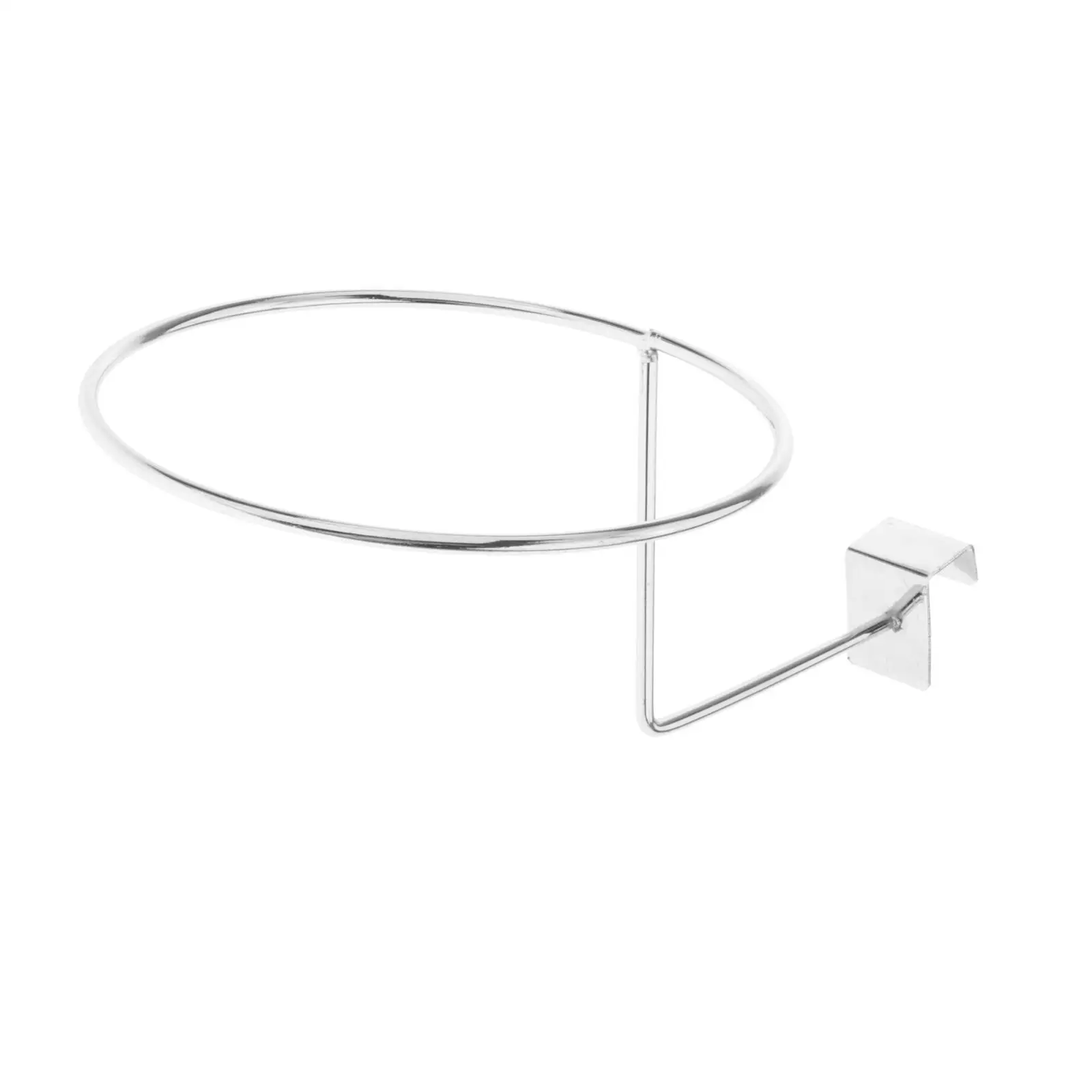 5pcs Metal Rustproof Coating Rack Strong Structure For Wall Mount Storage Mounted Helmet Holder