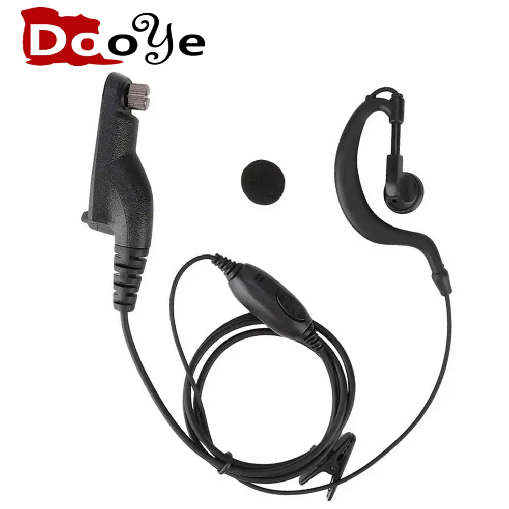 

PTT Earpiece Headset Mic for Motorola Xir P8268 P8668 APX6000 APX7000 APX2000 DP3400 DP3600 DP4400 DP4800 DGP6150 Walkie Talkie