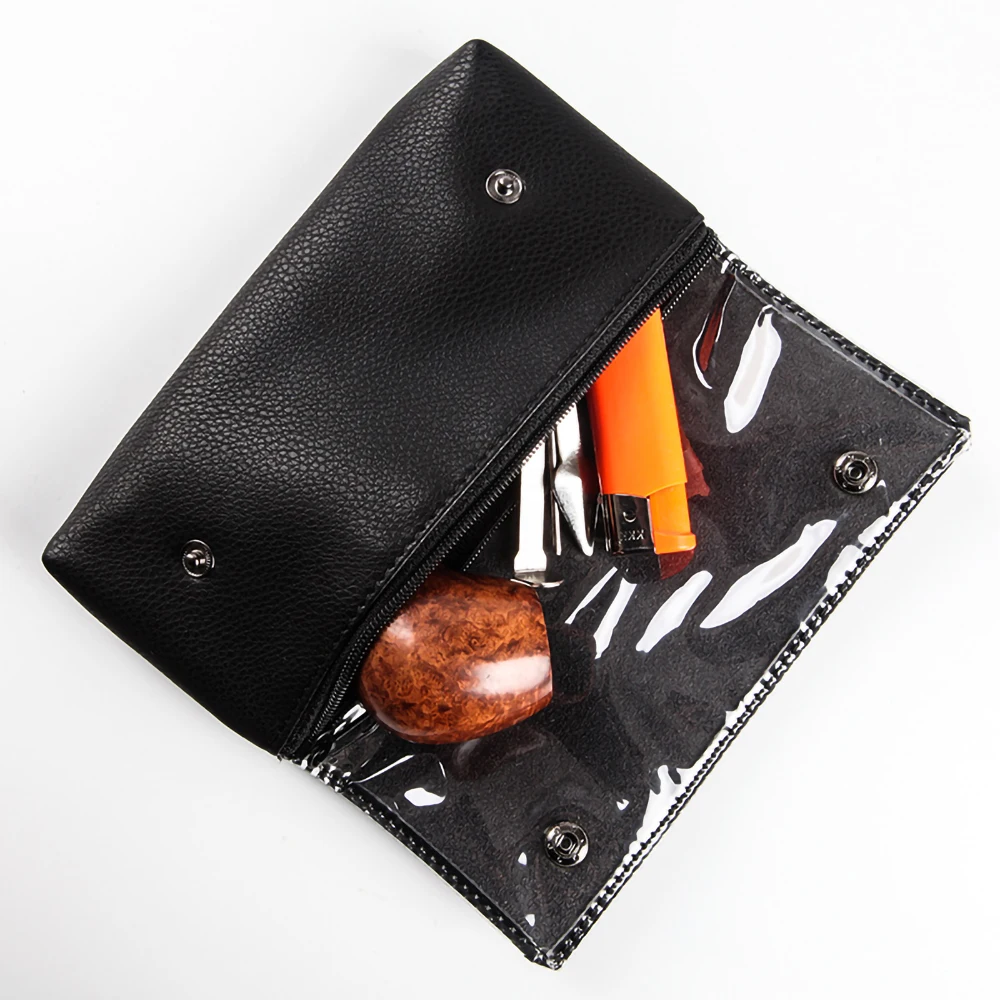 الجلود التدخين الأنابيب حقيبة التبغ الرطوبة حزمة الرجعية اليد توالت التدخين تخزين حقيبة اكسسوارات السجائر