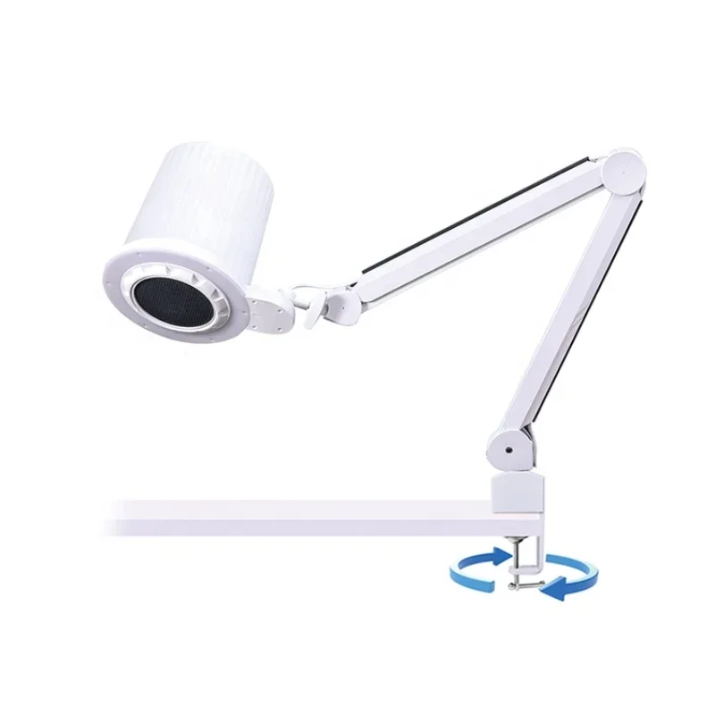 AT-NDC-025 magnifying lamp and table for eyelashes and manicure