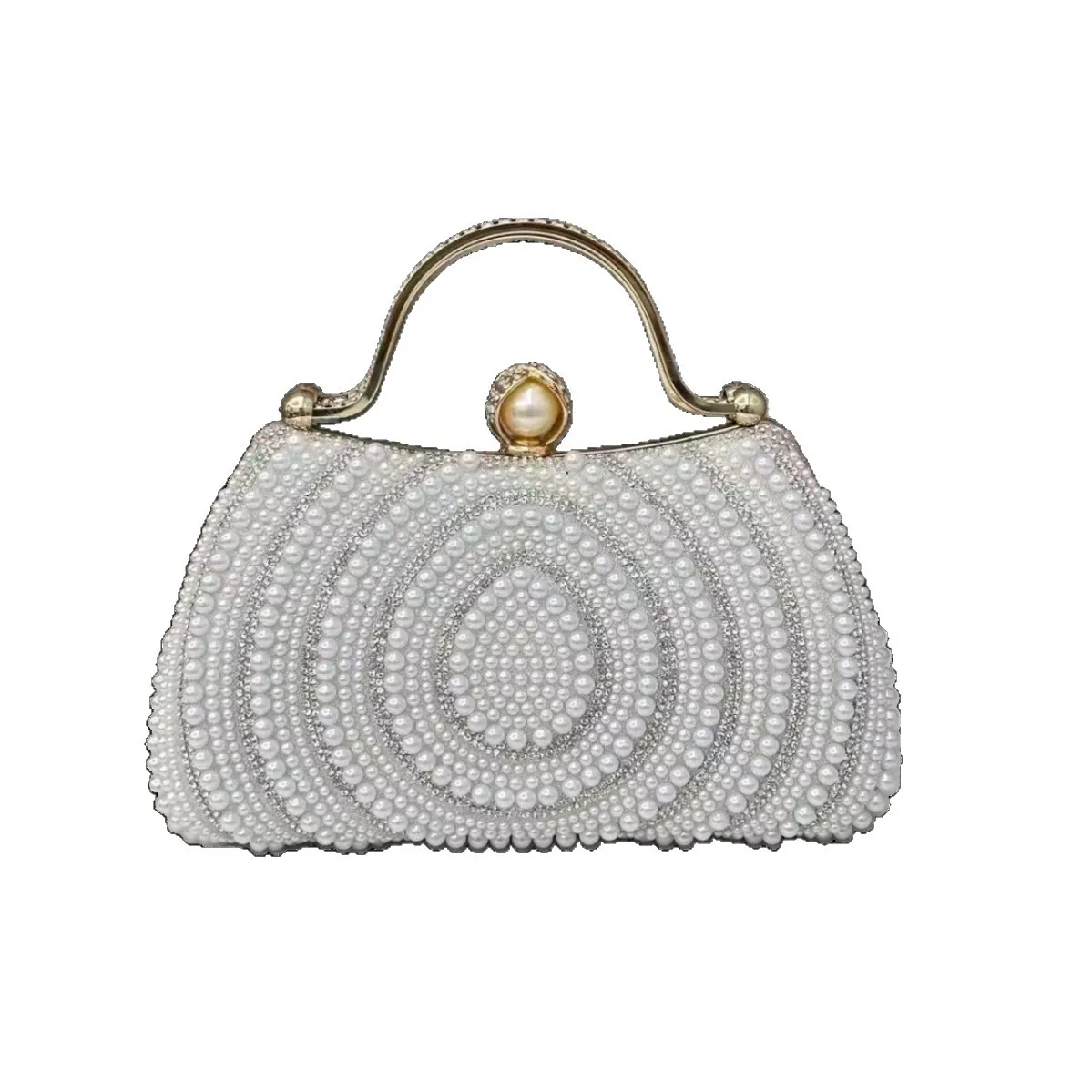 

Сумка-тоут Diamond Tote с жемчужным декором, вечерняя сумка, сумка через плечо, клатч, кошелек