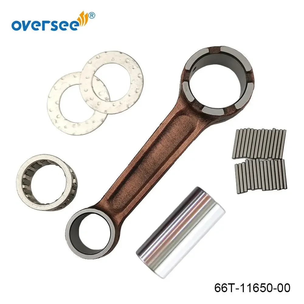 

Oversee 66T-11650-00 Connecting Rod Kit For Yamaha Outboard Engine 40HP 66T-11651 X model