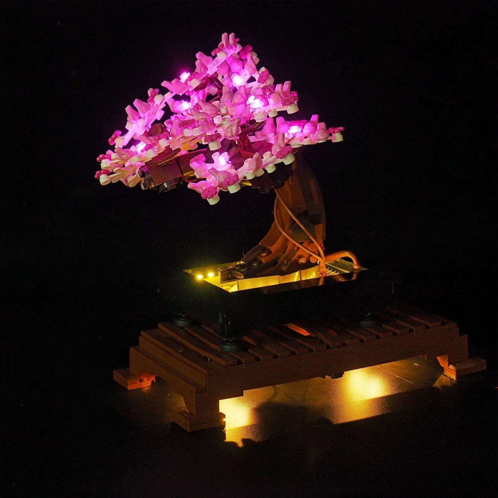 MAXCXT LED Light Set For LEGO 10281 Creator Expert Bonsai Tree  DIY Decorative Lamp Not Include Lego Building Blocks Set ﻿