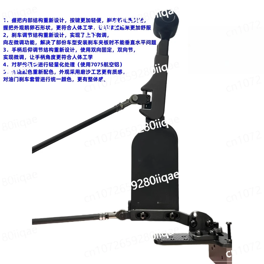 Hand driving device, double lower limb special C5 car operation driving assistance modified brakes tool