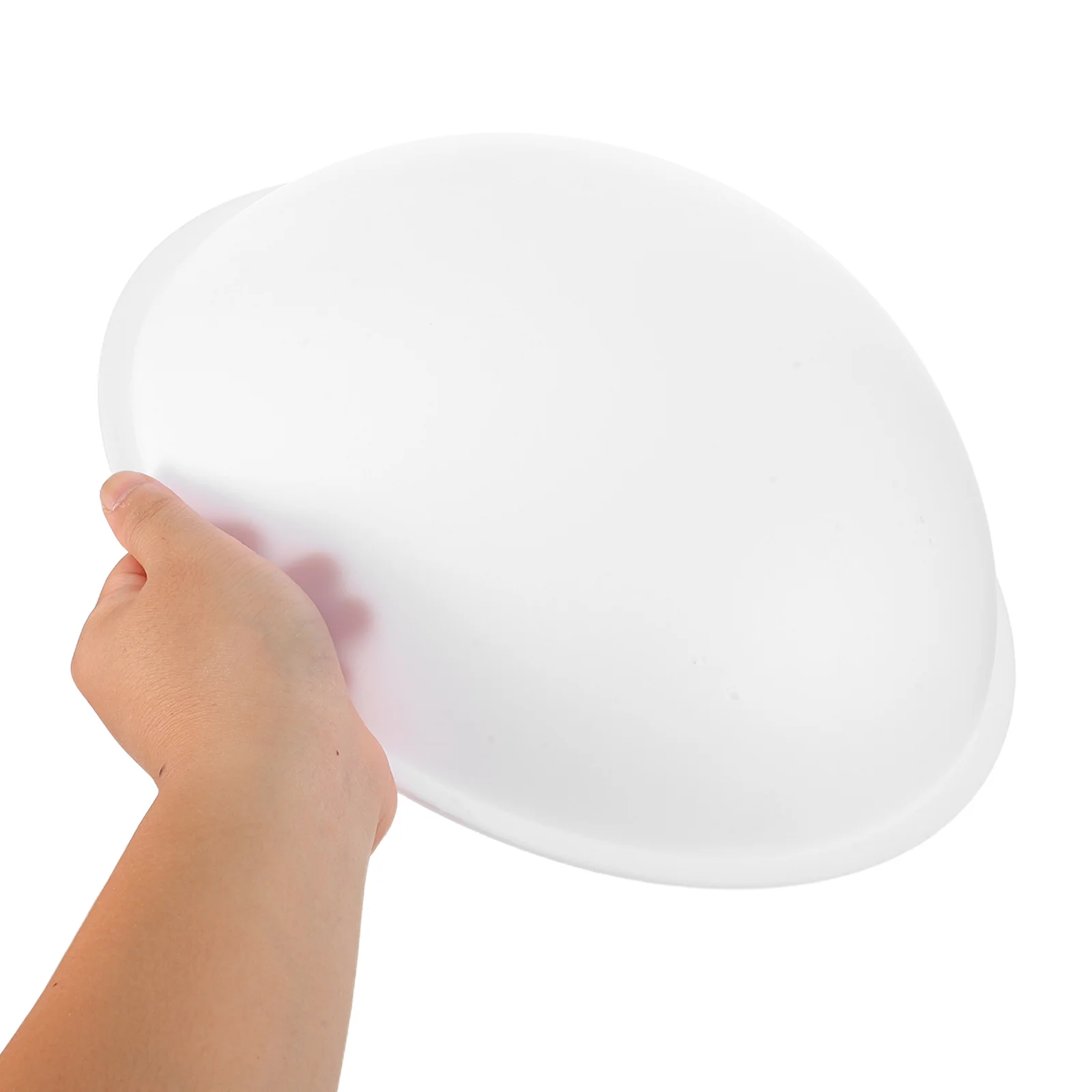 

White Acrylic Semicircle Lampshade Pendant Floor Table Lamps Light Shade Cover Replacement Indoor Bedroom Decor Diffuser