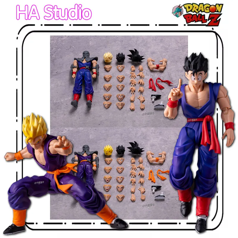 HA Studio Son Goku Figure  Z SHF Super Saiyan Gohan Teen Gohan Anime Action Figure Models PVC Gift Toys