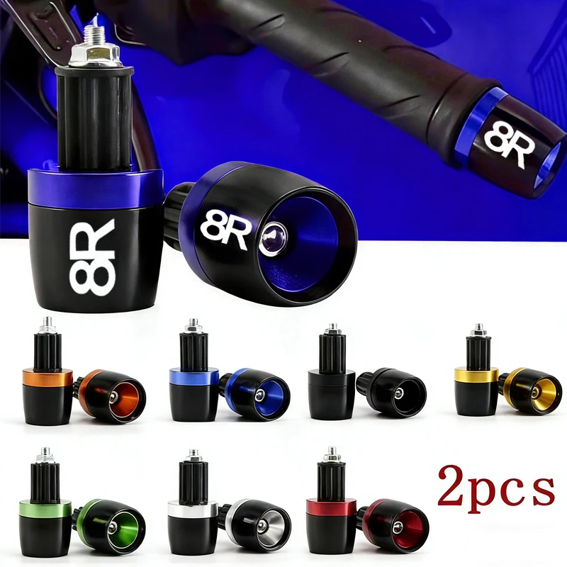 For Suzuki GSX-8R GSX 8R GSX-R modified Accessories Motorcycle Handlebar Grips Ends Handle Bar Cap End Plug Accessories 7/8"22