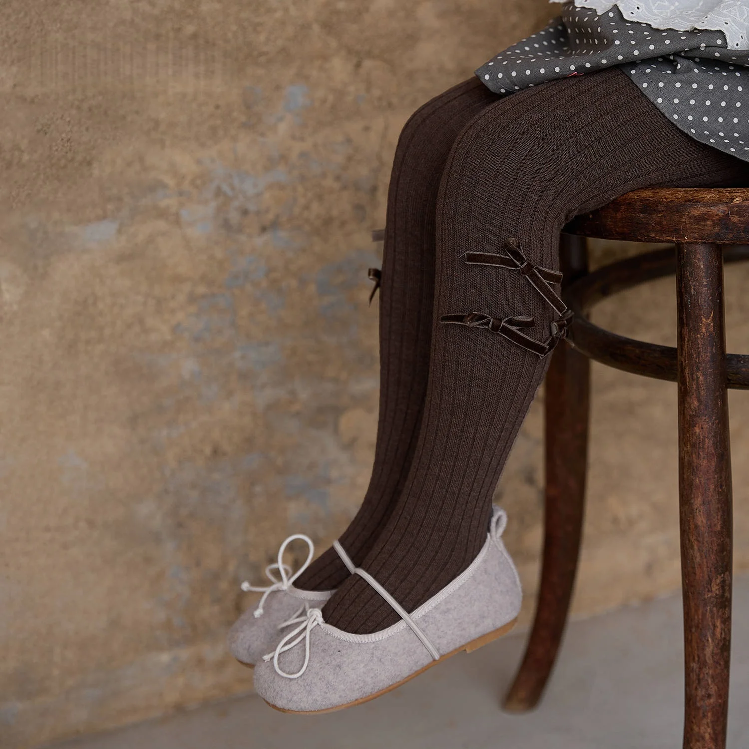 

Girl's Socks Comb Cotton Leggings Spring Autumn New Bowknot Cute Tights For Girls Seamless Bottom Socks