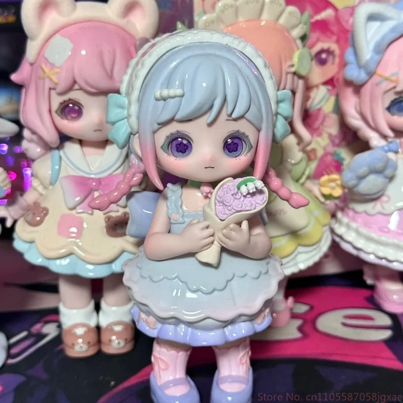 

Новинка в наличии Liroro Candy House Series слепая коробка милые игрушки настольный декор орнамент коллекция подарок на день рождения игрушки-сюрпризы