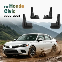 For Honda Civic Sports 2022 2023 2024 2025 Fender Mudguard Mud Flaps Guard Splash Flap Mudguards Car Accessories