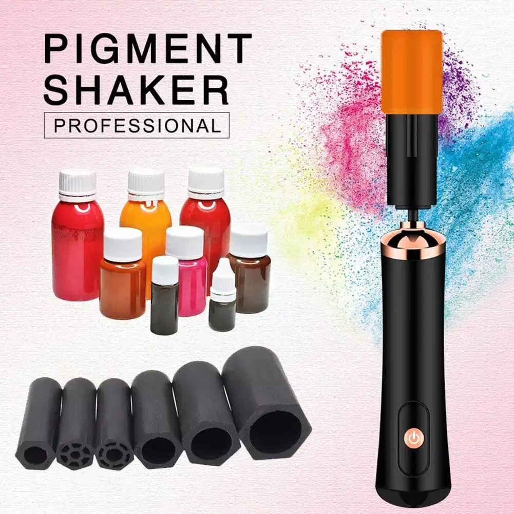 Eyelash Glue Shaker Elétrico Wake-up Device Para Unhas Polonês Tattoo Ink Pigment Liquid Shaking Machine Cola Cílios Maquiagem T M5Q6