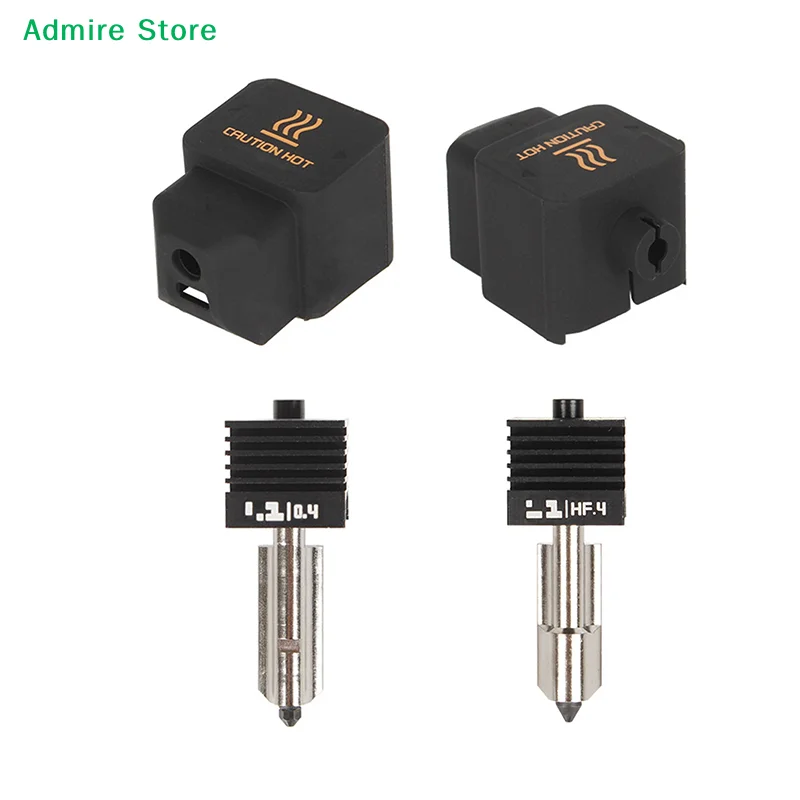 

[G]3Pcs Silicone Socks For Bambu Lab A1 Mini Case 3D Printer Heating Block Silicone Sleeve A1 Hotend Heat Insulation Case Cover